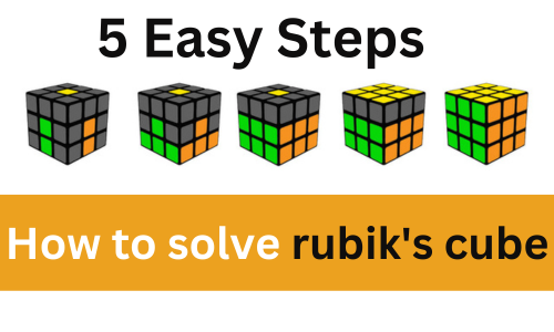 How to solve rubik's cube