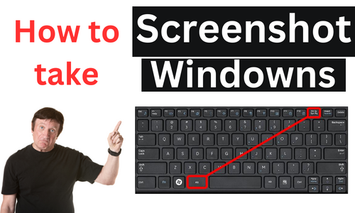 how to take screenshot on windows