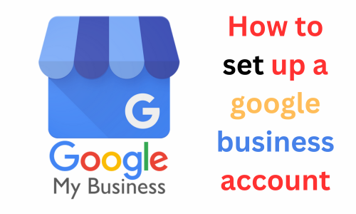 How to set up a google business account